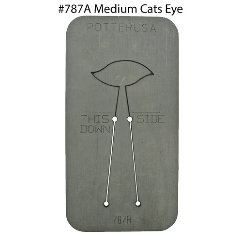 Pancake Die 787A Medium Cats Eye