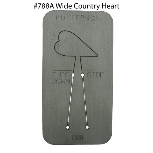 Pancake Die 788A Wide Country Heart