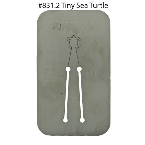 Pancake Die 831.2 Tiny Sea Turtle