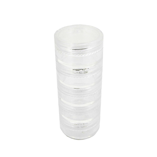 Clear Stacking Jars (Set of 5)