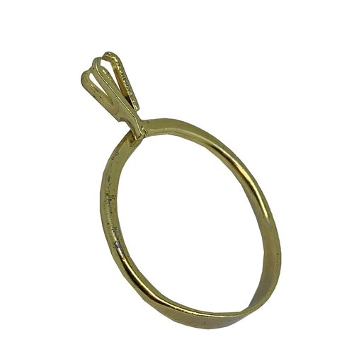 Demonstration Ring Stone Holder Large (Gold Tone)