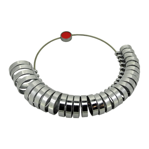 Ring Sizer Metal (Wide Band) 1 - 15