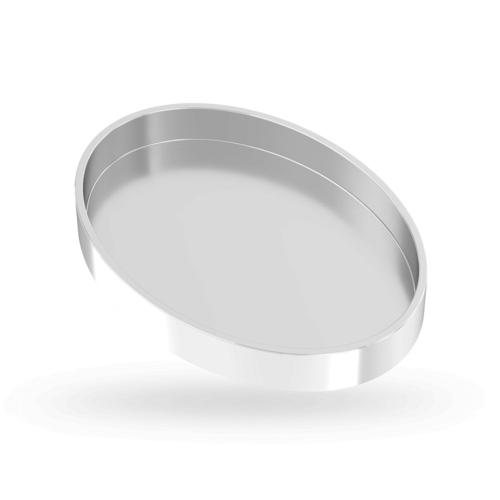Sterling Silver Bezel Cup
