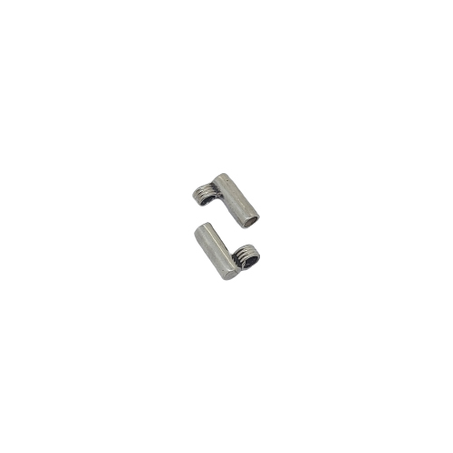 Sliding End Caps - Small-sterling silver-sold as a pair