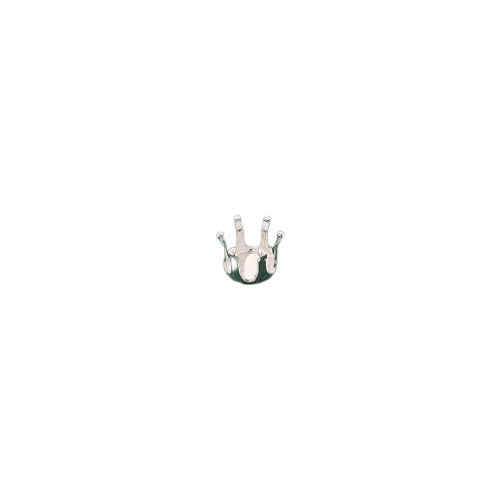 Sterling Silver Round Snap-Tite Head Setting 2mm