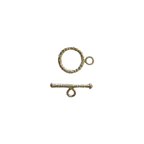 Sterling Silver Decorative Toggle Clasp 12.00mm