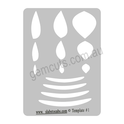 Slabs to Cabs Template Set of 12