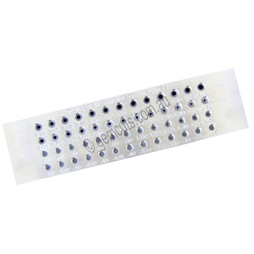Tungsten Carbide Drawplate Round 52 Holes