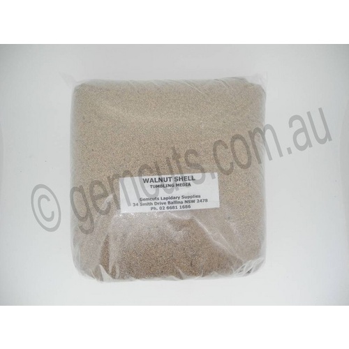 Walnut Shell Tumbling Media 500 Grams