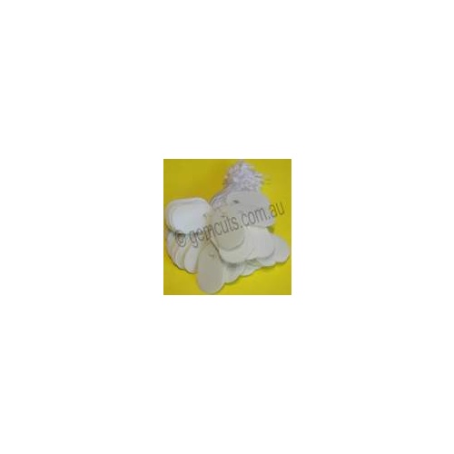 Price Tags Plastic (Per Hundred)