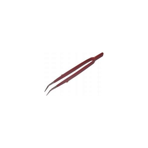 Insulated Tweezers Curved Tip