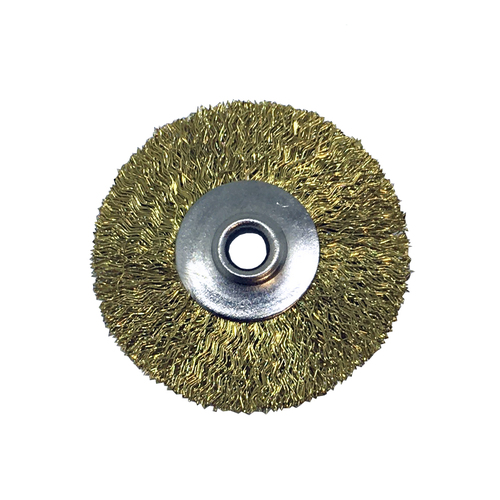 Unmounted Flat Brass Brush 22mm