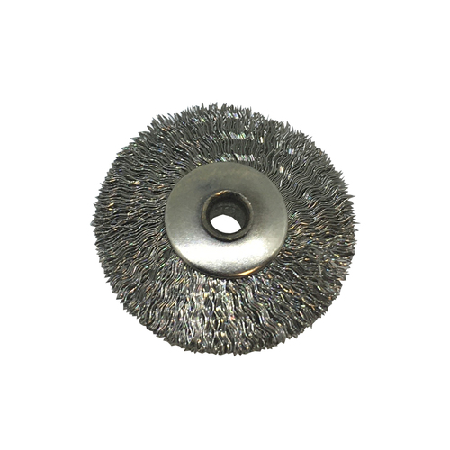 Unmounted Flat Steel Brush 22mm