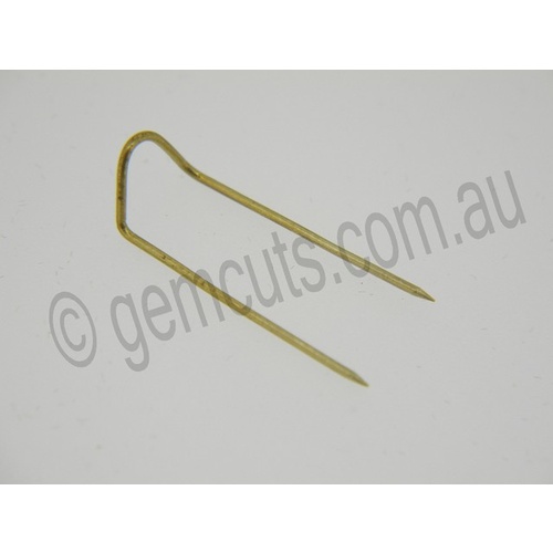 Gold U Shaped Jewelry Pins - Pack of 100