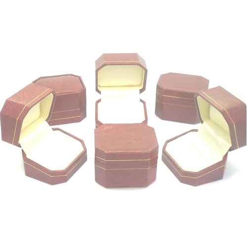 VT106 Ring Box Red Set of 6 buy 1 get 1 Free with Free Postage