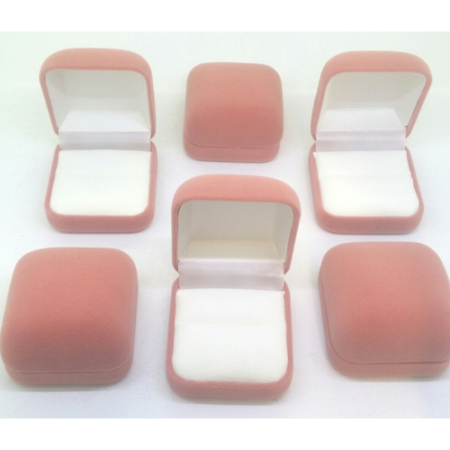 Ring Box  VV10 -Pink Set of 6 Buy 1 get 1 free - FREE Postage