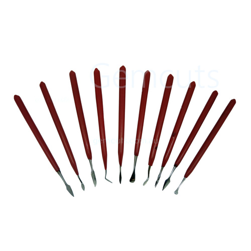 Wax Carving Set of 10 Insulated Handles