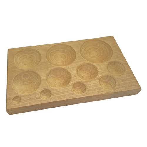 Wooden Doming Block - Round