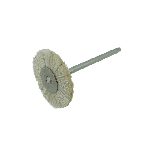 Mounted White Goat Hair Brush 22mm