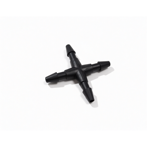 Barbed Cross Fitting 4mm