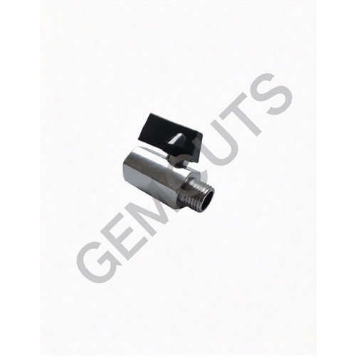 Chrome Plated Brass Ball Valve 1/4